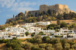lindos castle - rhodes, greece