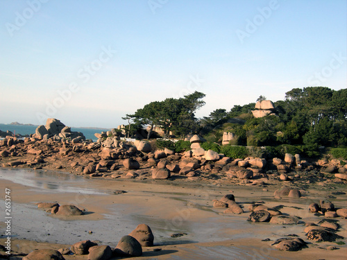 Photo: côte de granite rose côte de granite rose