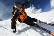 the skier