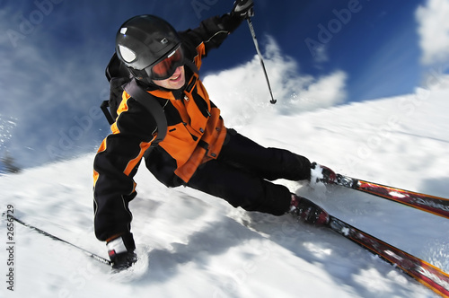 Photo: the skier the skier