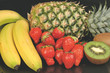 Foto: ein berg frisches obst ein berg frisches obst