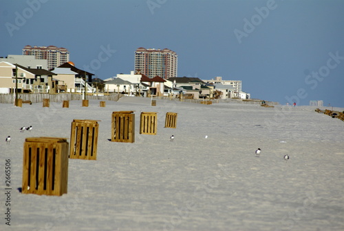 wooden bins on the pensacola beach wooden bins on the pensacola beach