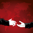 world handshake
