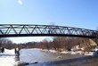 river under the bridge