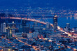 san francisco bridges at night san francisco bridges at night