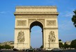 arc de triomphe soir