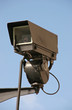 black security camera