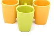 Foto: colorful coffee cups colorful coffee cups