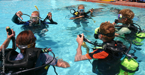 Foto: scuba diving lesson scuba diving lesson