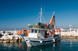 fishermans prepare boat to sail out fishermans prepare boat to sail out