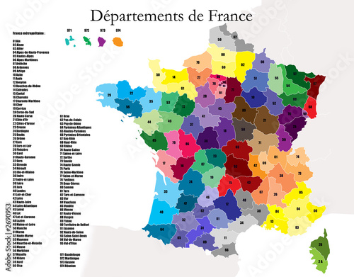 les départements français