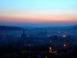 sleeping town with pollution sleeping town with pollution