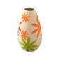beautiful flower vase - isolated