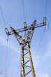 the power transmission line construction