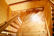 wooden staircase