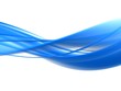abstrakte blaue welle