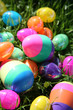 colorful easter eggs