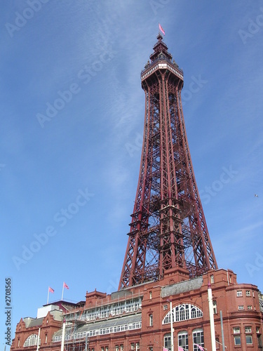 blackpool tower.