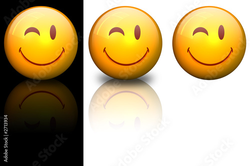 emoticones clin d oeil
