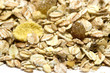 oatmeal with corn flakes and raisins