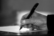 signing a document/contract