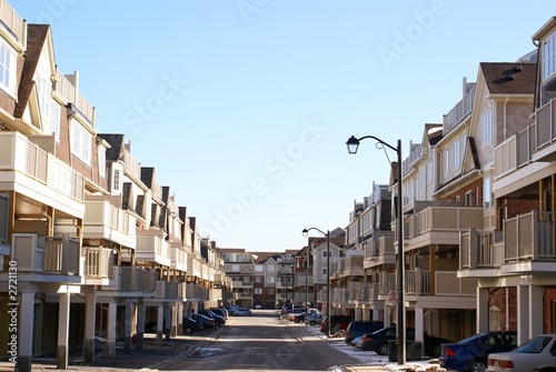Photo: row houses row houses