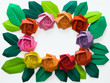origami roses