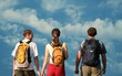 three teens