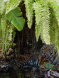 Photo: wild fantasy tiger in waterfall wild fantasy tiger in waterfall