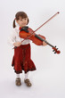 child with violin