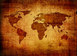 grunge map of the world grunge map of the world