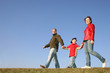 walking family