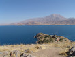 aghtamar island with cathedral of holly cross