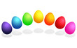 oeufs rainbow