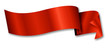 red ribbon / banner