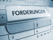 forderungen