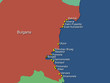 bulgaria tourist map bulgaria tourist map