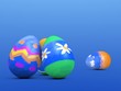 painted easter eggs