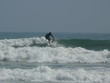 man surfing