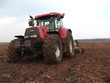 tractor ploughing
