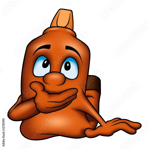 Illustration: orange wistful marker orange wistful marker