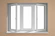 opened window