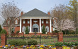 Photo: luxury american house in spring luxury american house in spring