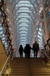 into the galleria