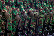 hands of army