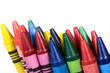 color crayons background