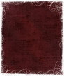 burgundy background with victorian frame