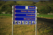 skogafoss signpost