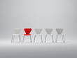 red one chair red one chair