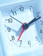 white alarm-clock macro 1